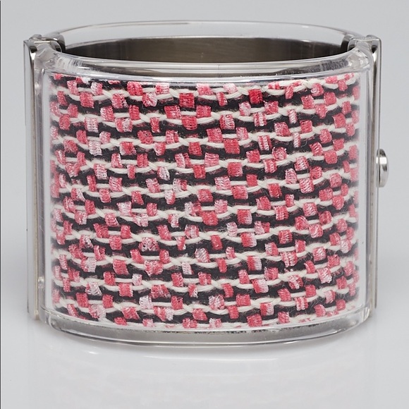 Chanel tweed cuff clear - Picture 4 of 4
